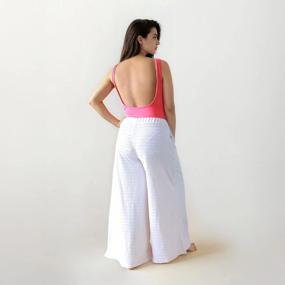 Pantalón Pareo con Textura Avena - imagen 2