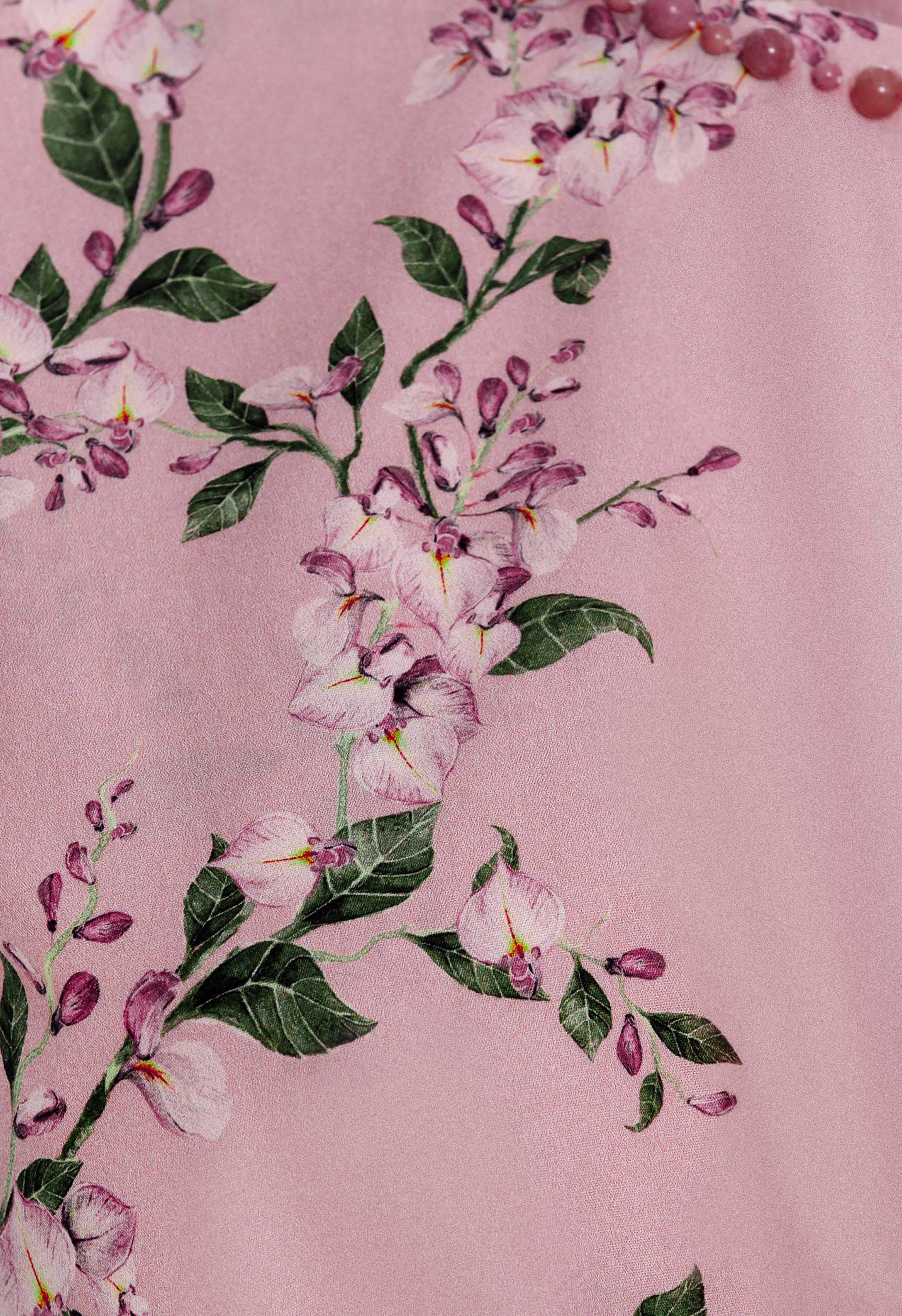 Otoño Wisteria Midi Dress - imagen 8