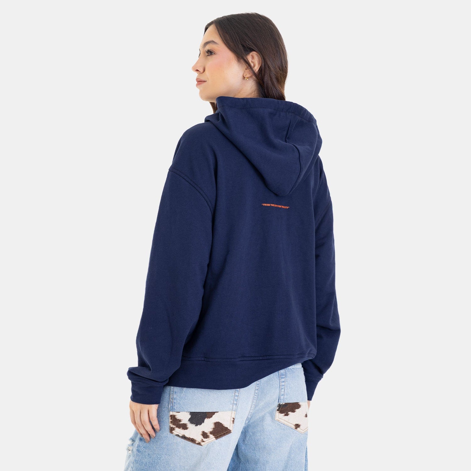 Zip Hoodie Regular Fit Dark Blue - imagen 7