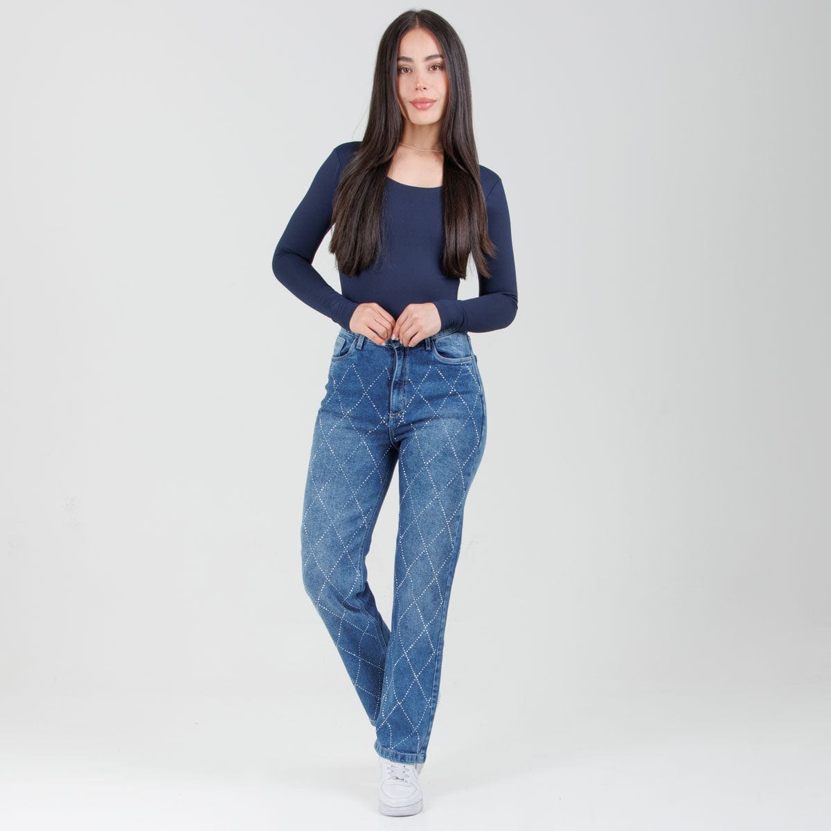 Jean Axspen Mom Fitr Brillos  Ox-2897 - imagen 2