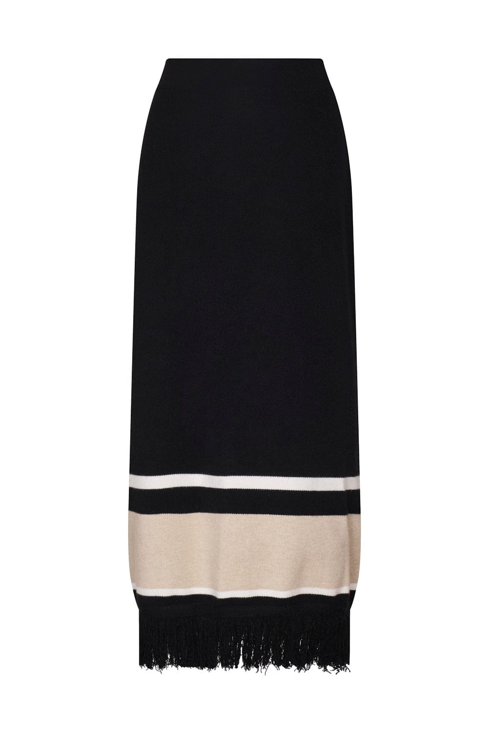 Falda vesta ivory negro - imagen 2
