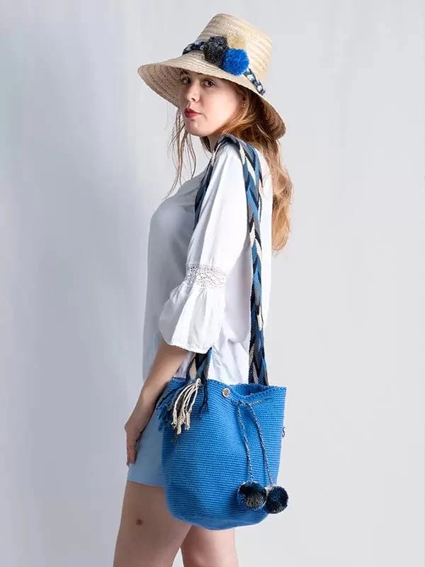 Mochila Dos Borlas Normal - imagen 11