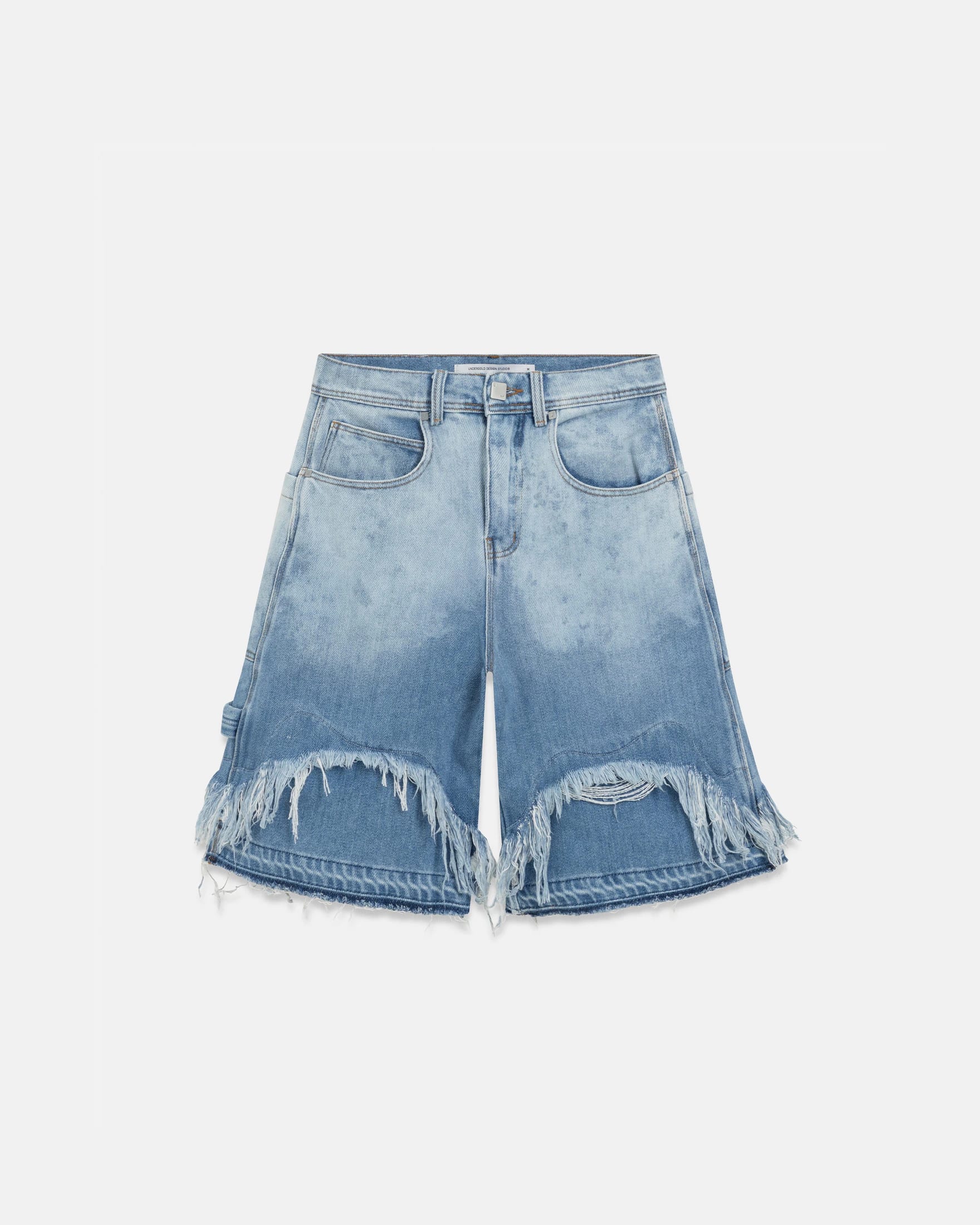Holy State UNDRGLD Double Destroyed Jorts Blue - imagen 3