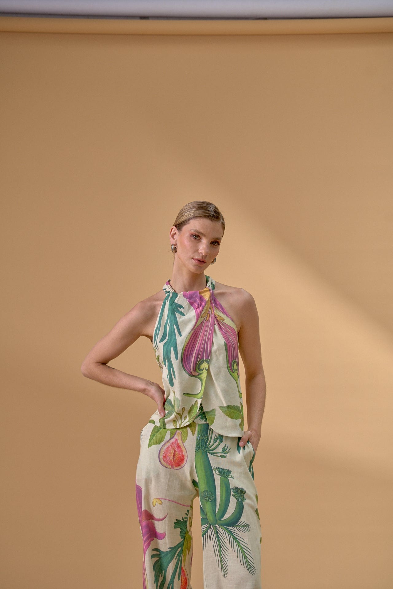 Petalo blouse (linen) - imagen 1