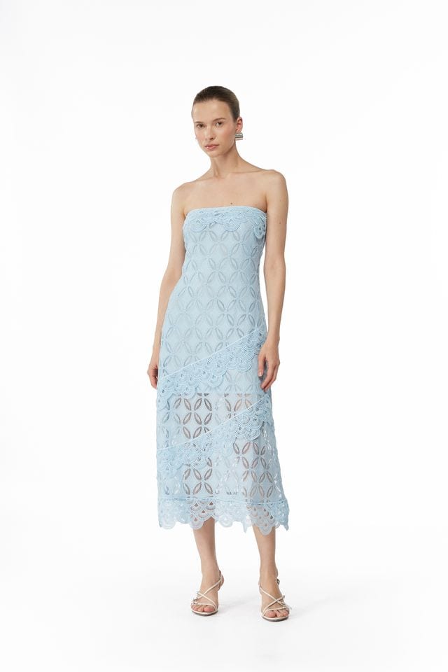 AZURA MIDI DRESS BLUE - imagen 1