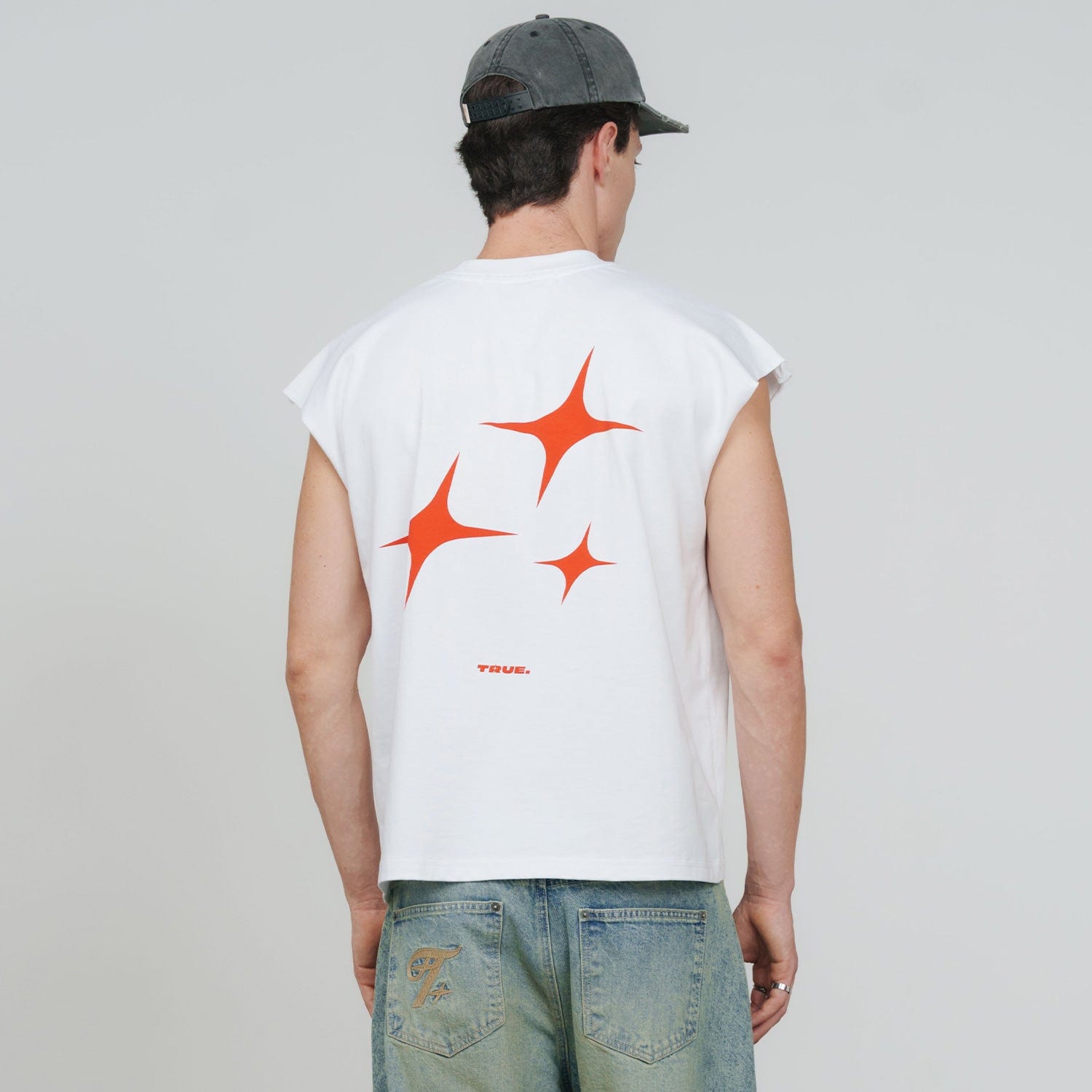 Intuition Sleeveless Tee - White - imagen 2