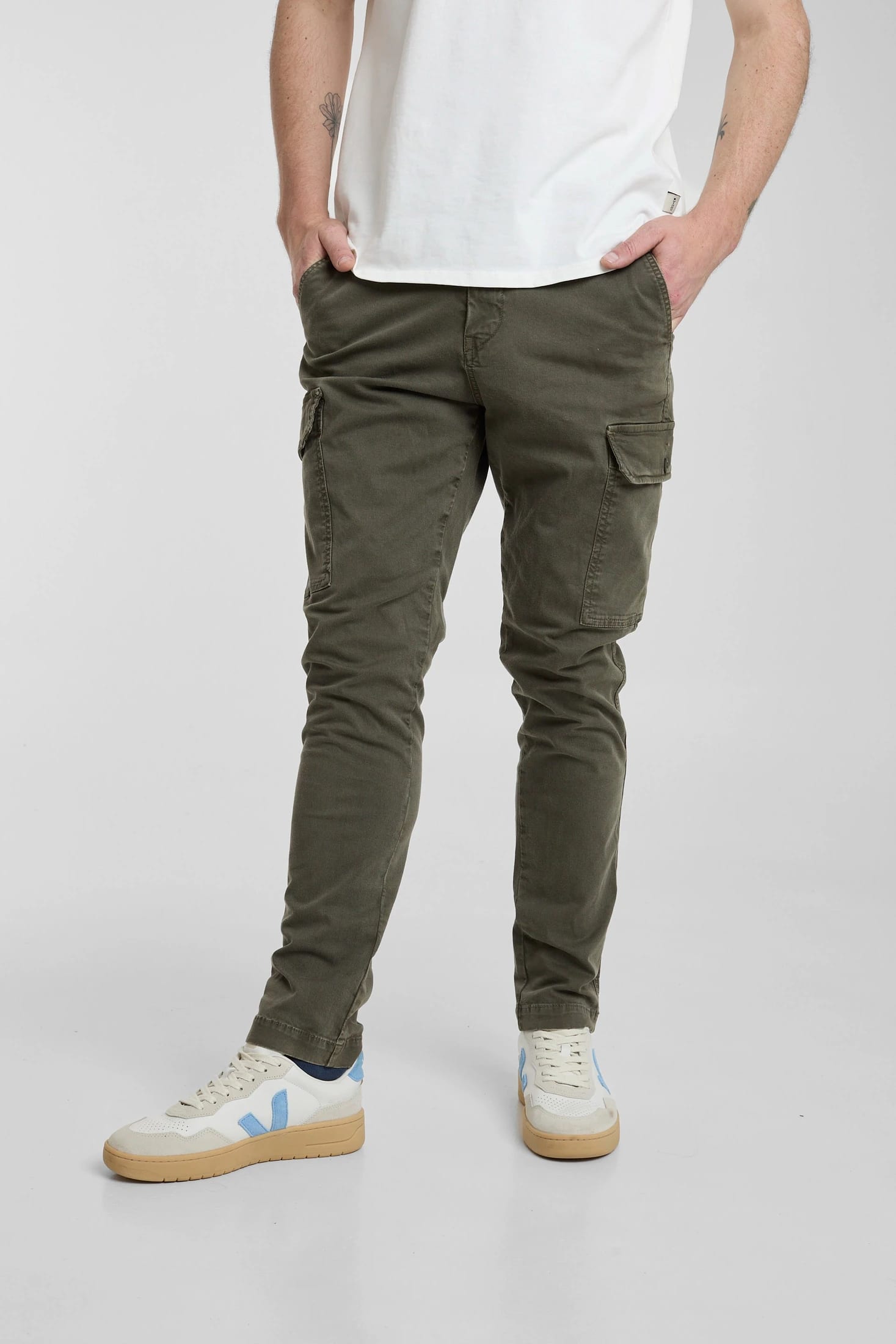 Pantalón Cargo Verde Militar - imagen 7