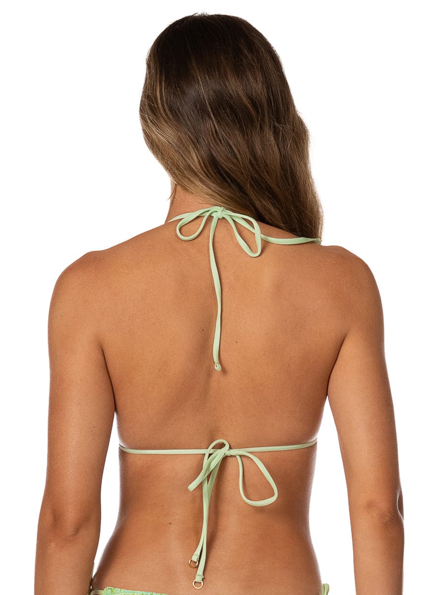 Maaji Green Symphony Balmy Sliding Triangle Bikini Top - imagen 3