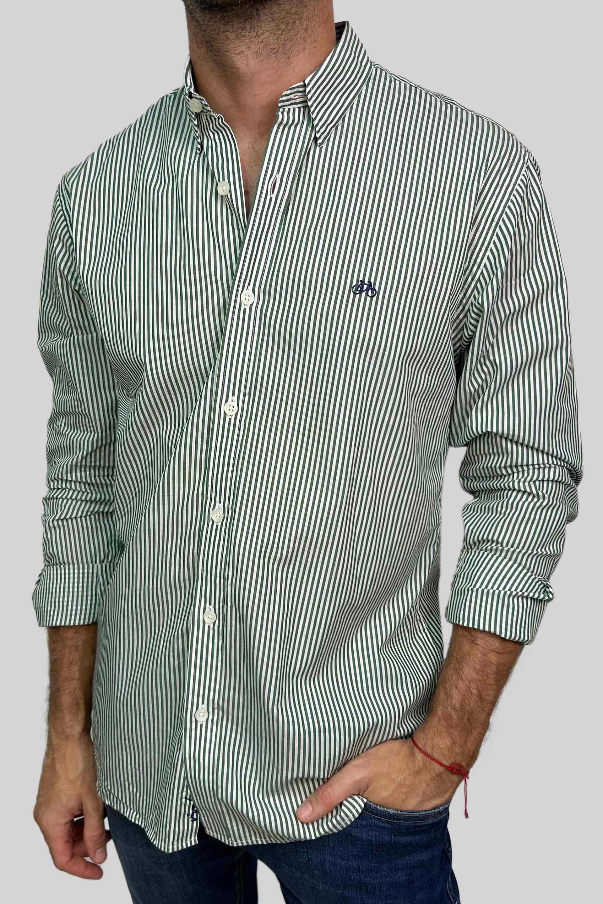 CAMISA GREEN LINES - imagen 1