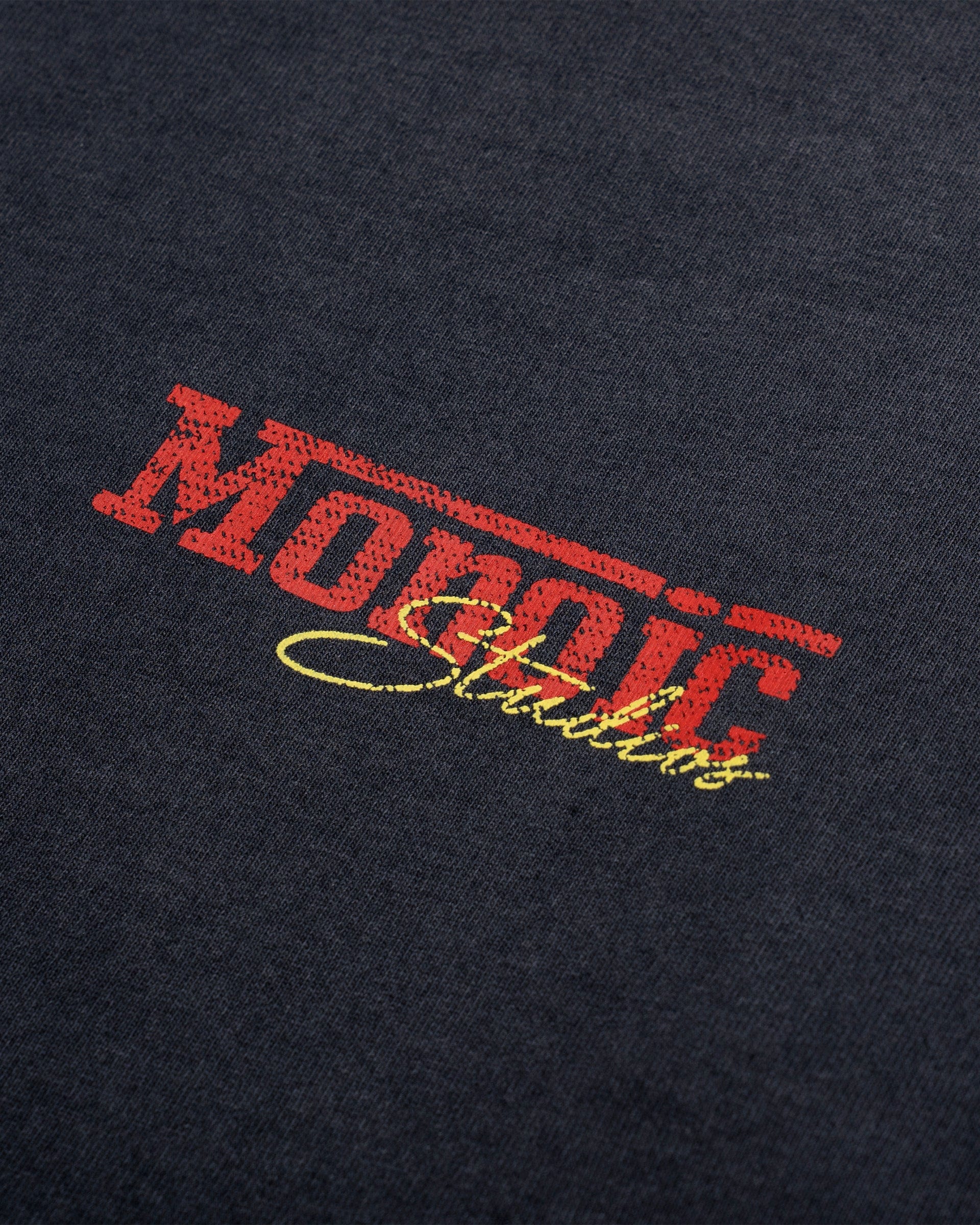 Camiseta Oversized Fit Monza - Negro Desgastado - imagen 4