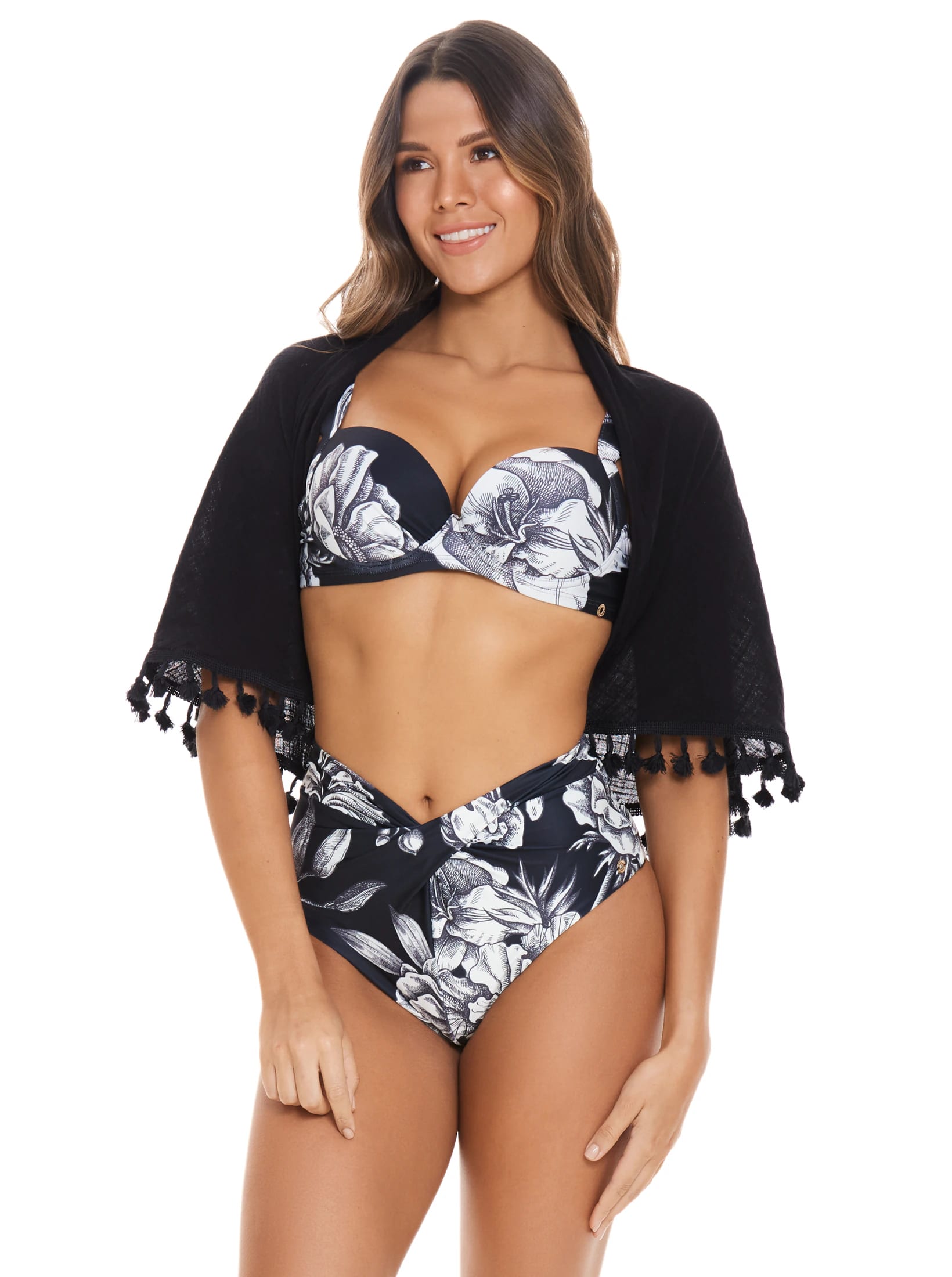 PANTY DE BAÑO 42865 - TALLE ALTO CON CONTROL - imagen 2