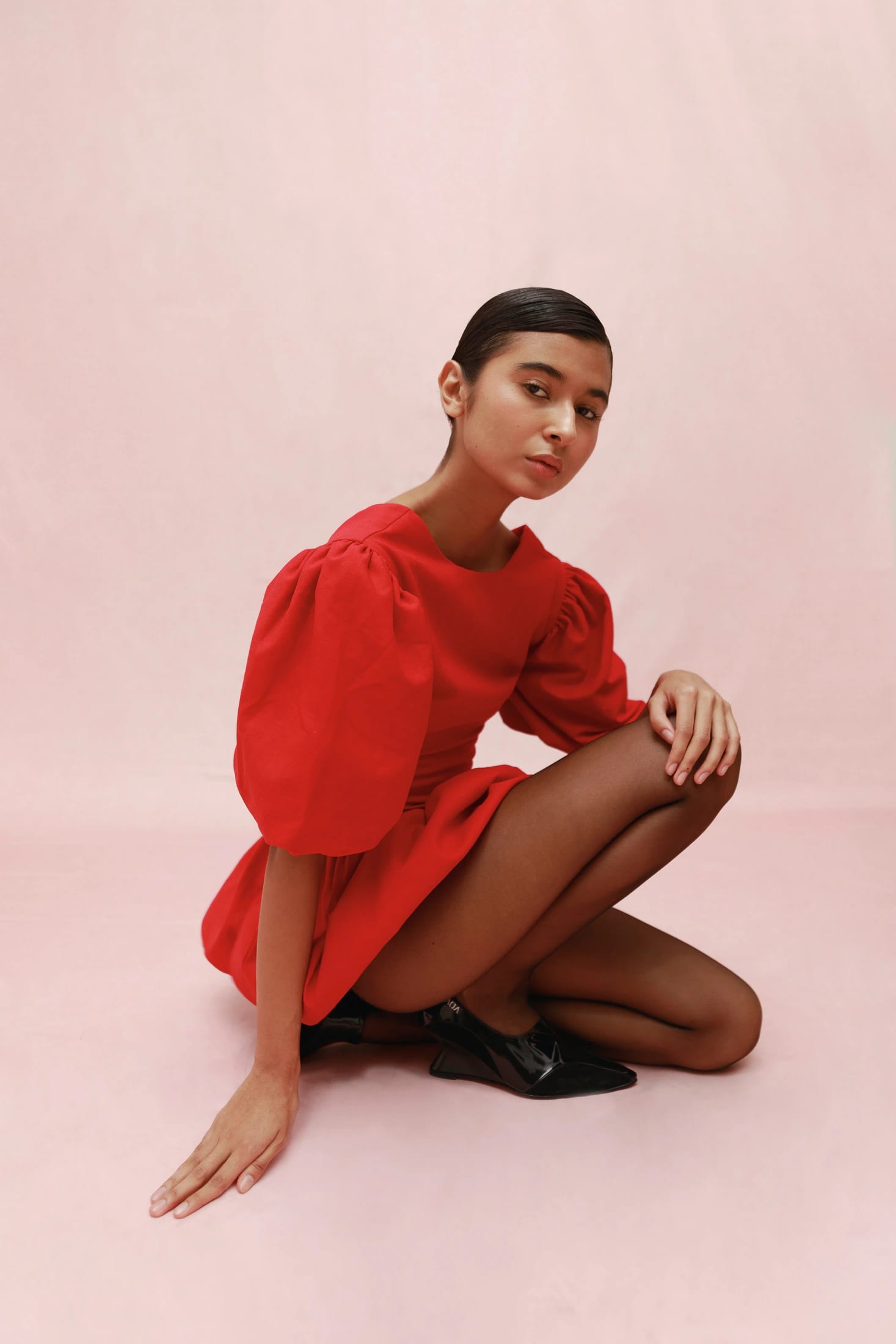 SONSOL DRESS (CHERRY) - imagen 3