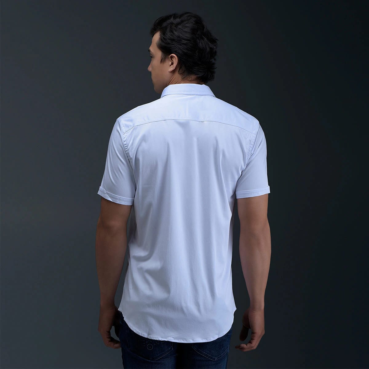 Camisa Blanca Manga Corta - imagen 2