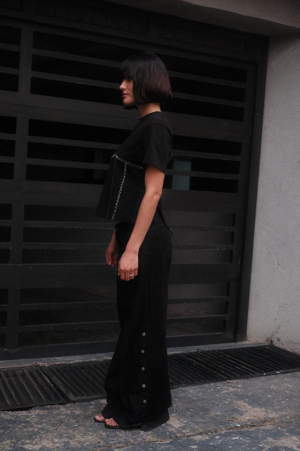 Side Buttons Jeans - imagen 9