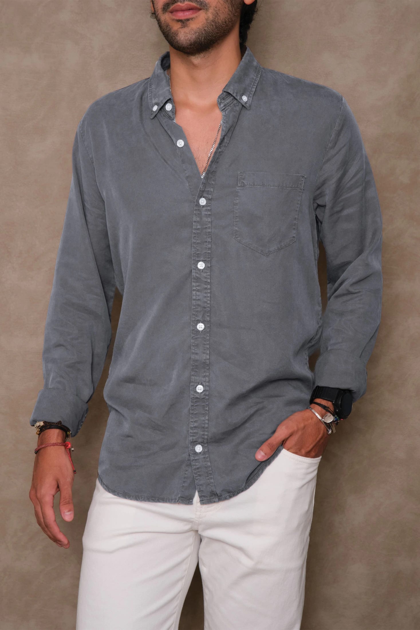 CAMISA LYOCELL RATÓN - imagen 2