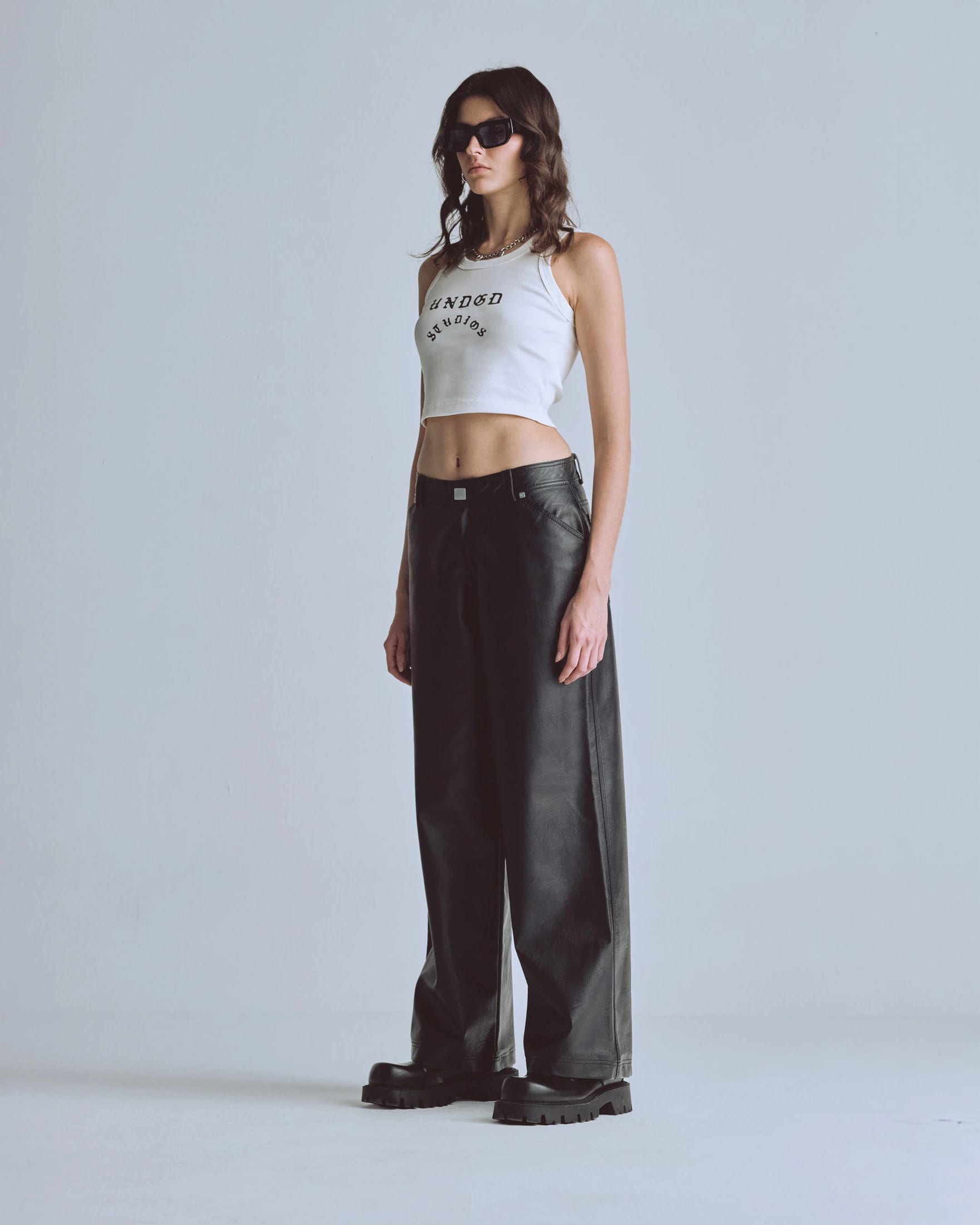 W Capsule UNDGD STUDIOS Tank Top White - imagen 5