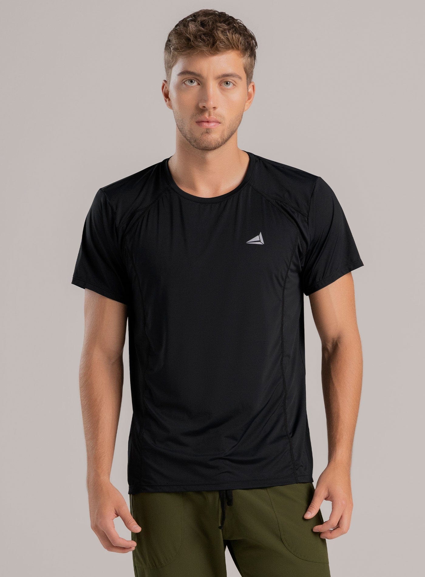 CAMISETA DEPORTIVA CON CORTES LATERALES - imagen 1