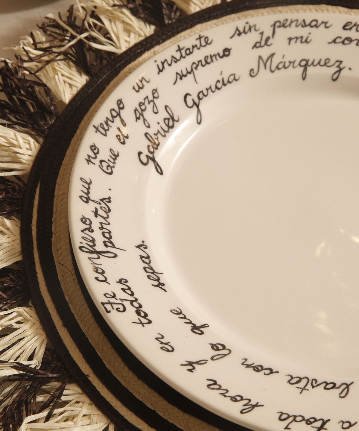 Le Poem Dinner Plate - imagen 4
