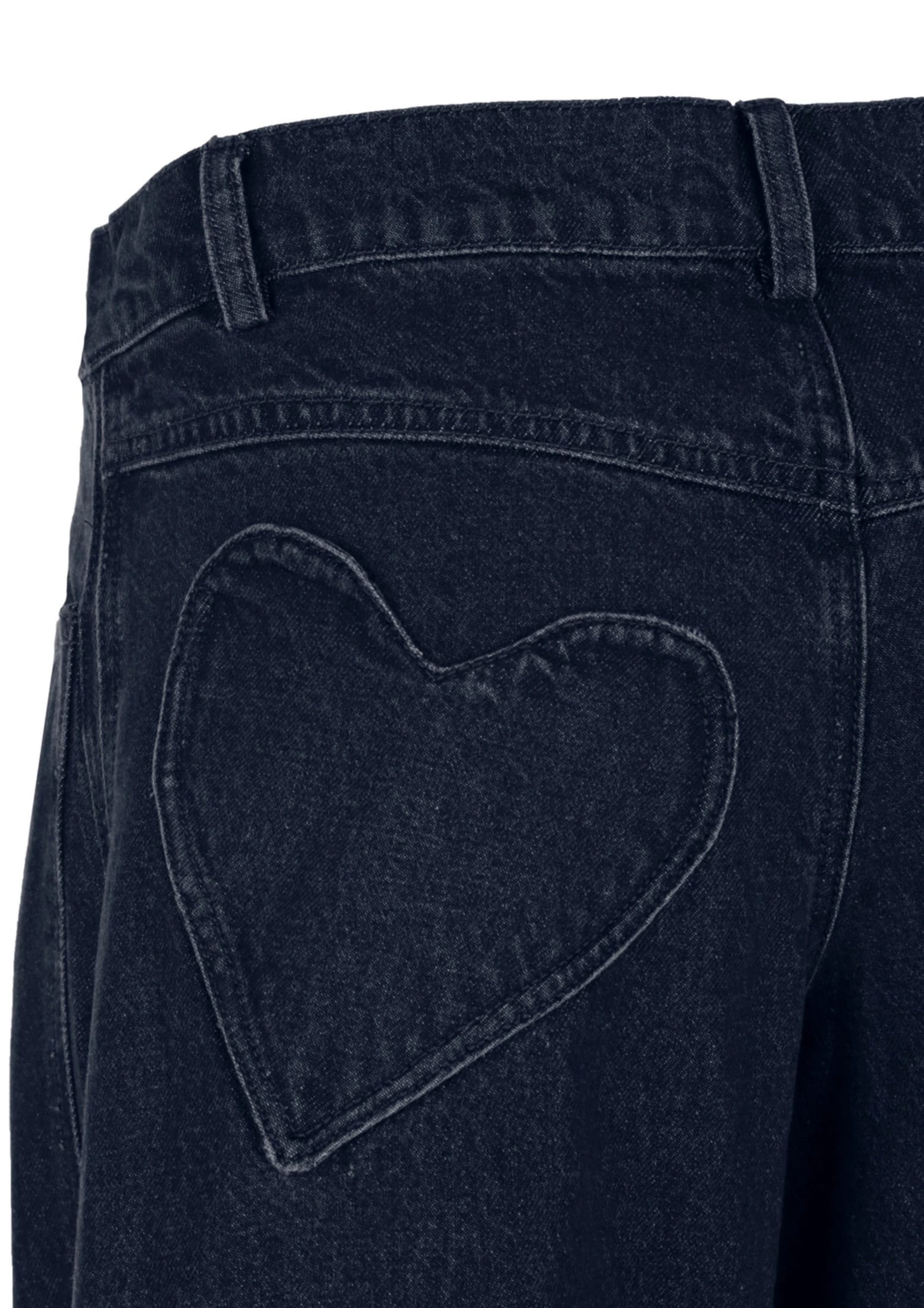 Two Hearts Barrel Pants Blue - imagen 4