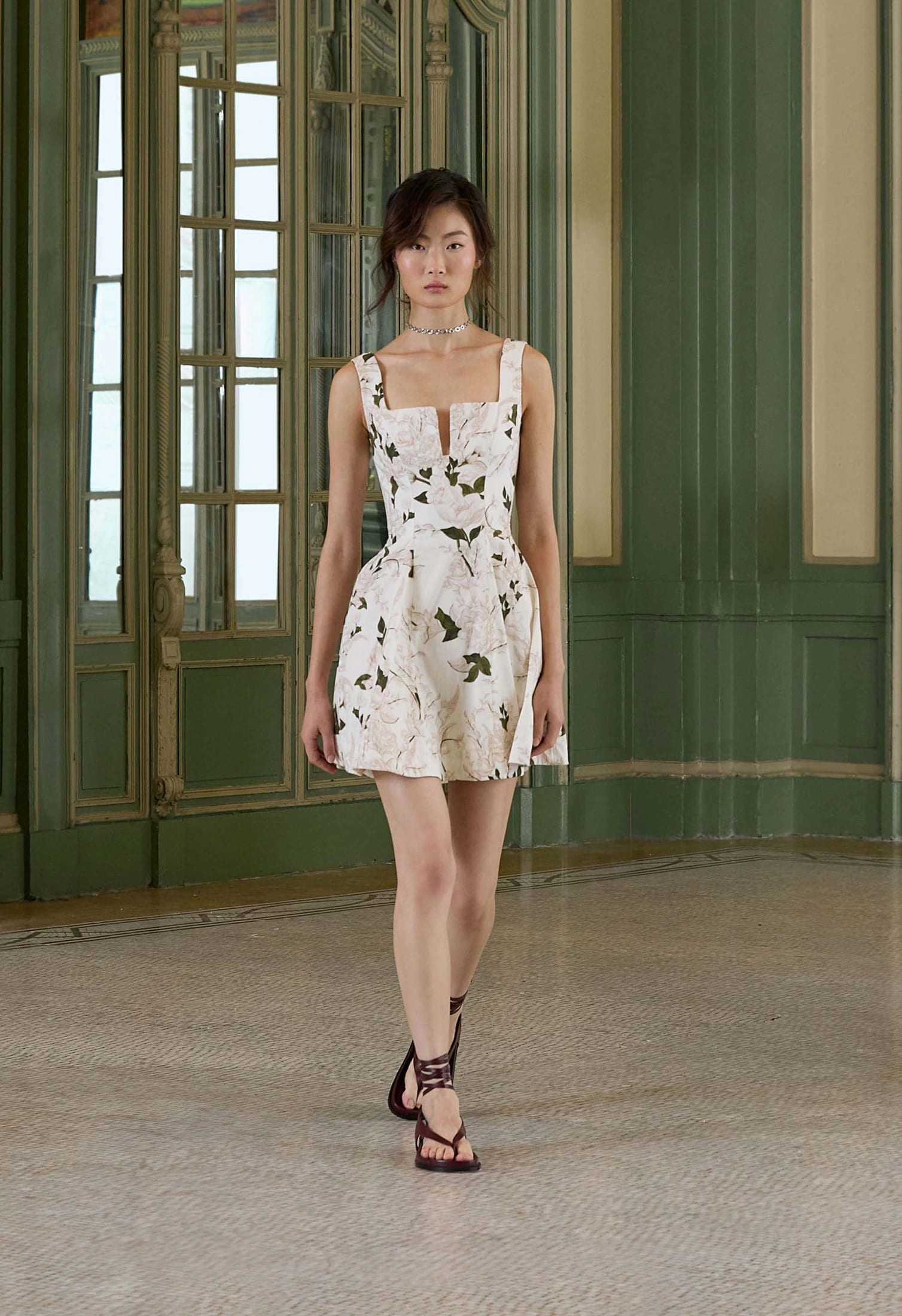 Agua Gardenia Mini Dress - imagen 2