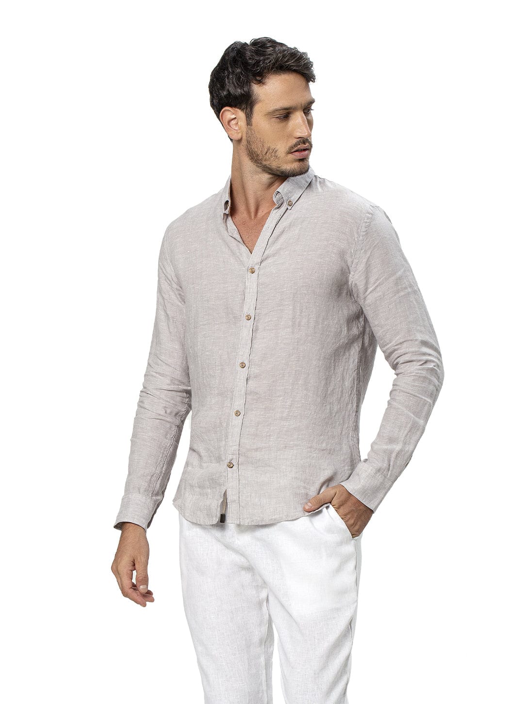 Linen Shirt Ondademar Men - imagen 2