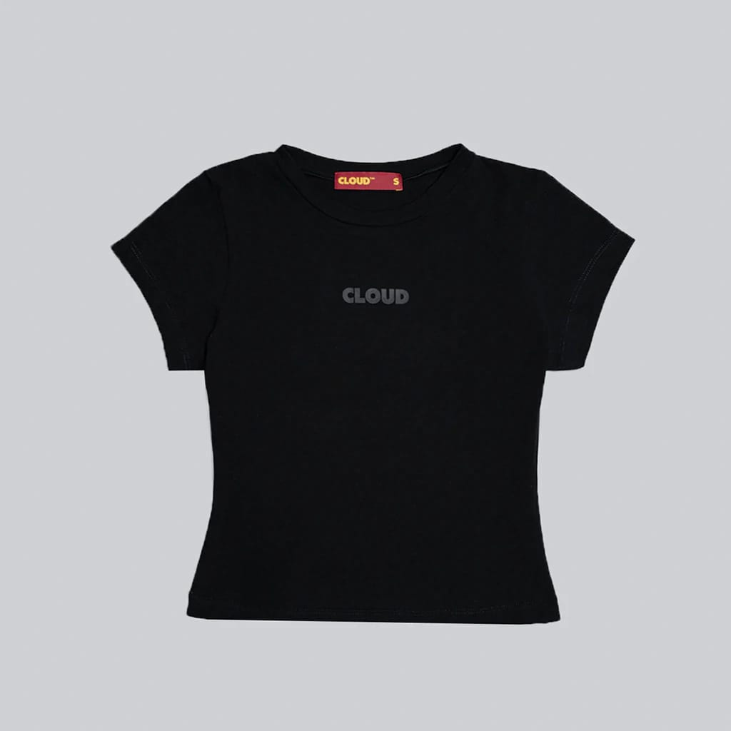 Baby tee negra - imagen 1