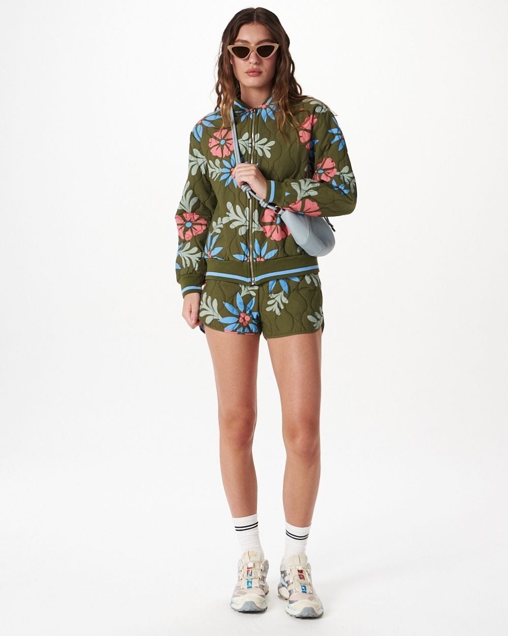 FLORAL QUILTED JACKET - imagen 5