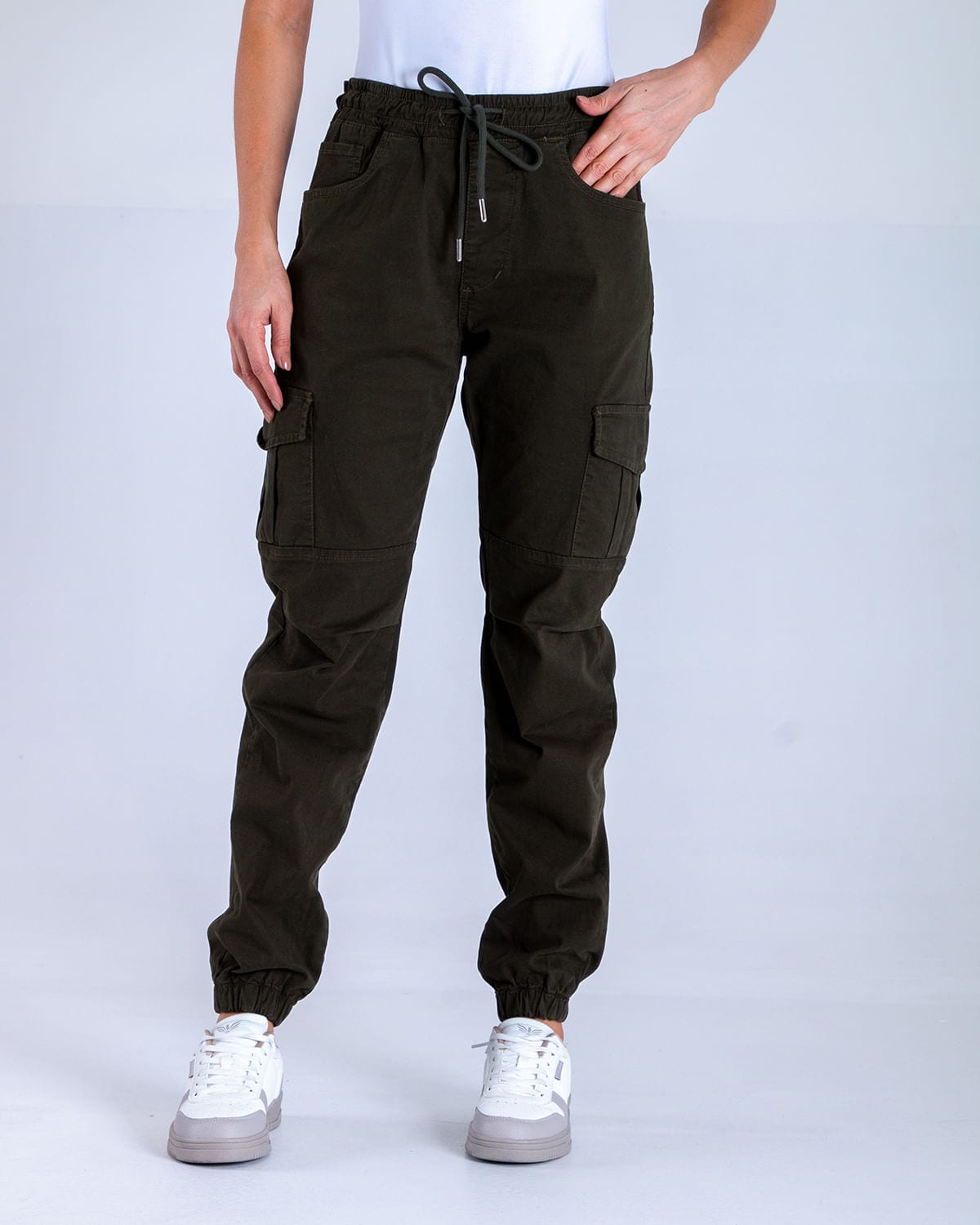 Jogger verde para mujer - imagen 1