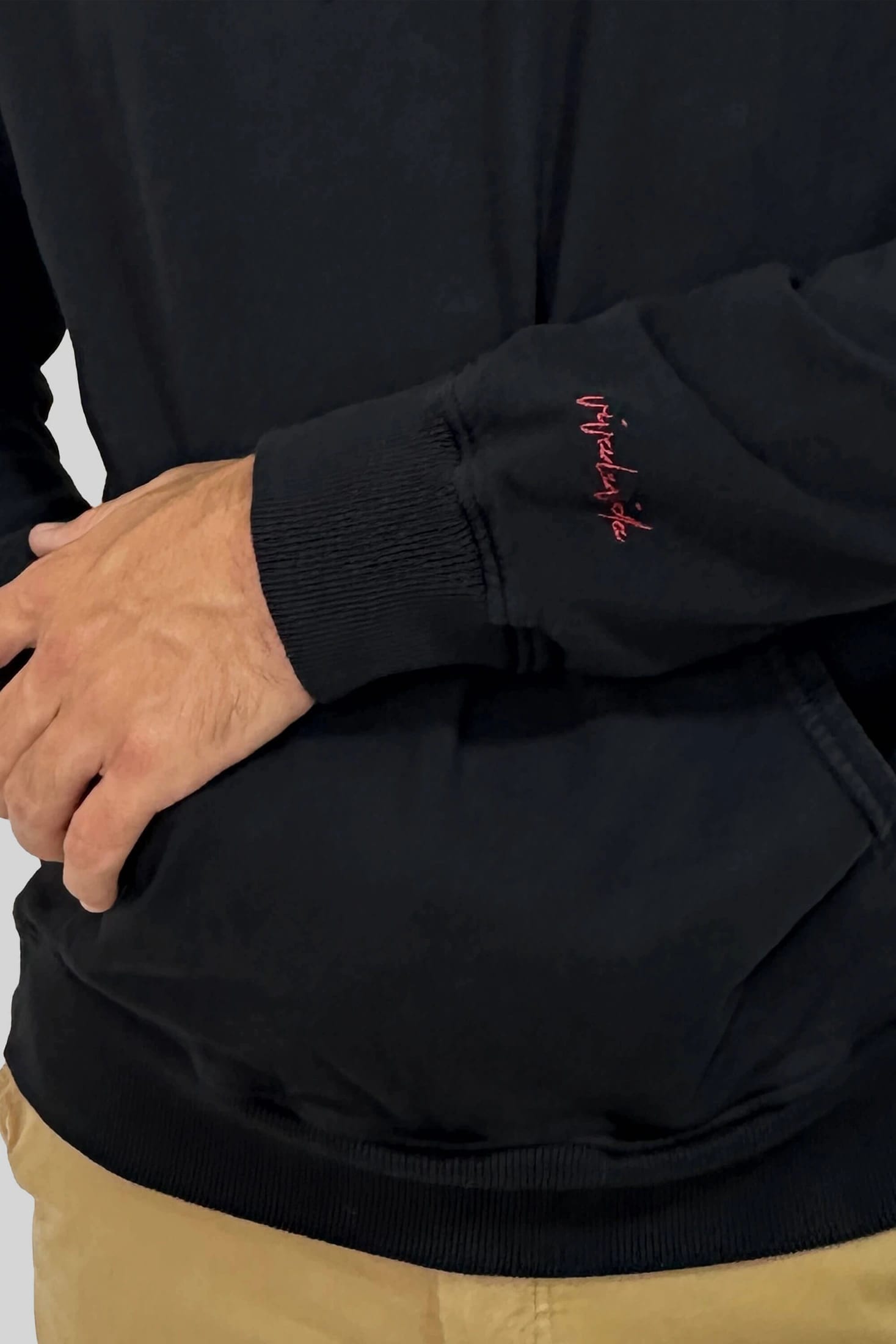 HOODIE VLV NEGRO - imagen 2