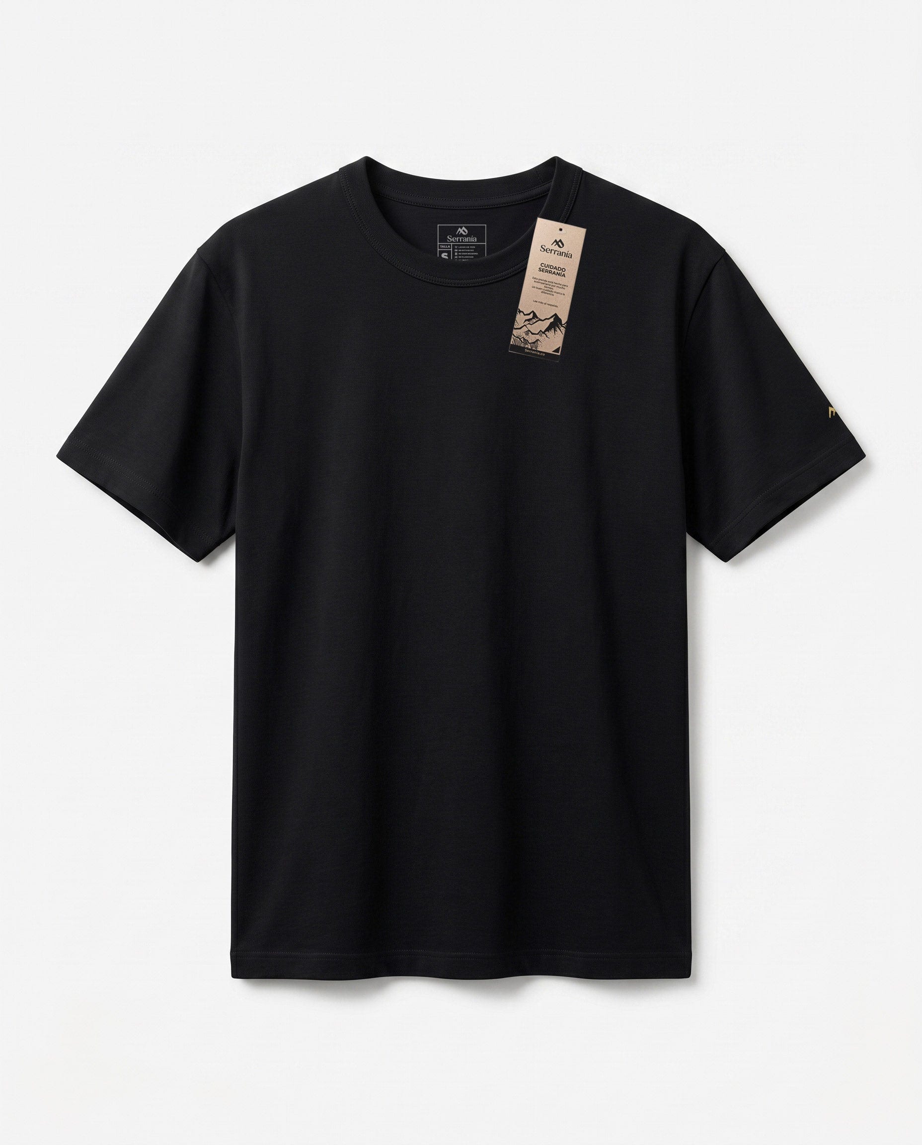 Camiseta Slim Fit Negra - imagen 2