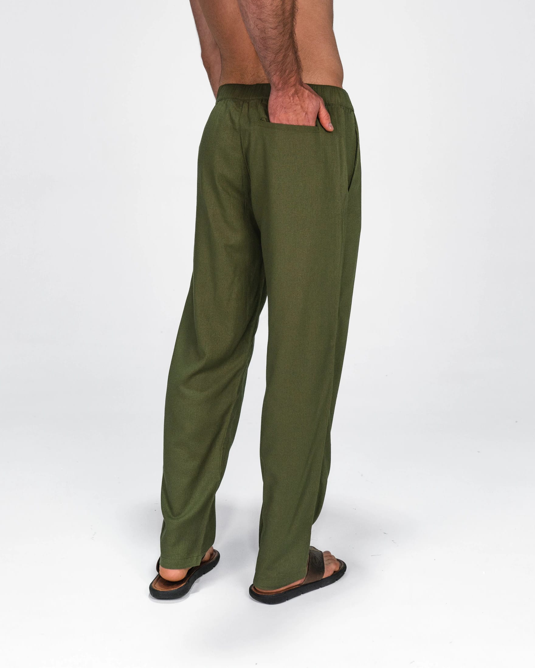 Pantalón Lino Sage - imagen 3