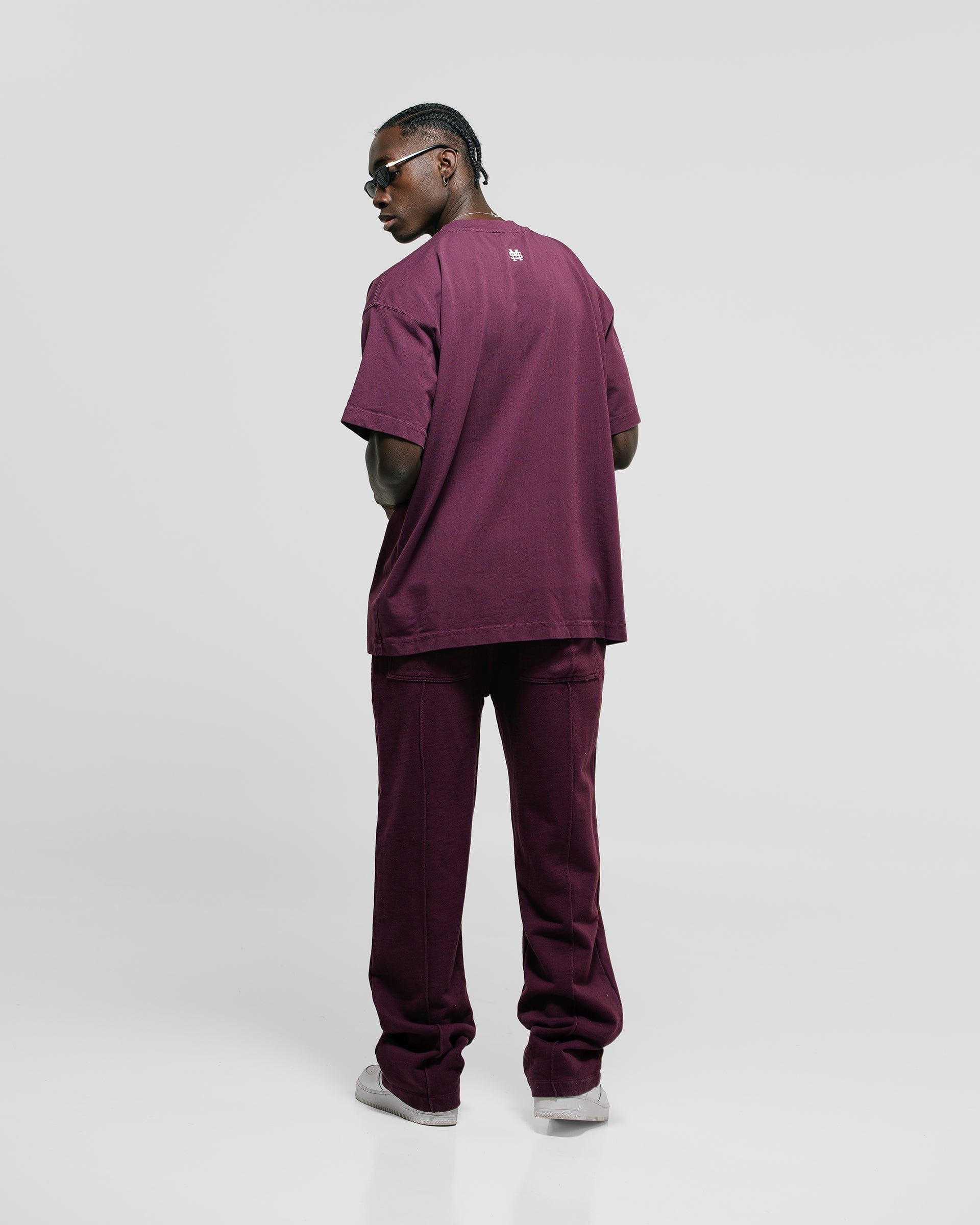 Camiseta Oversized Básica V3 - Burgundy - imagen 3