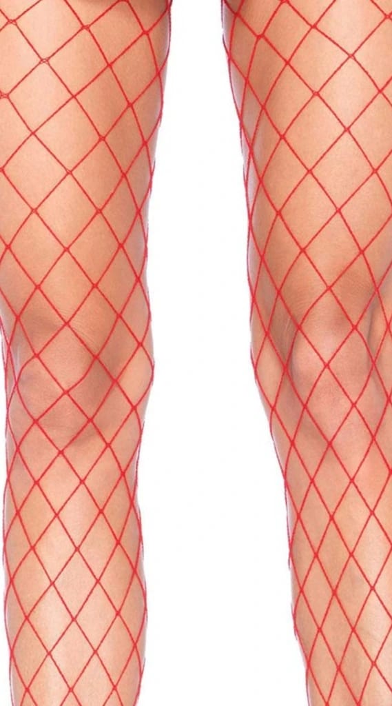 Pantimedias malla rojo LA-009005-ROJ-OS - imagen 2