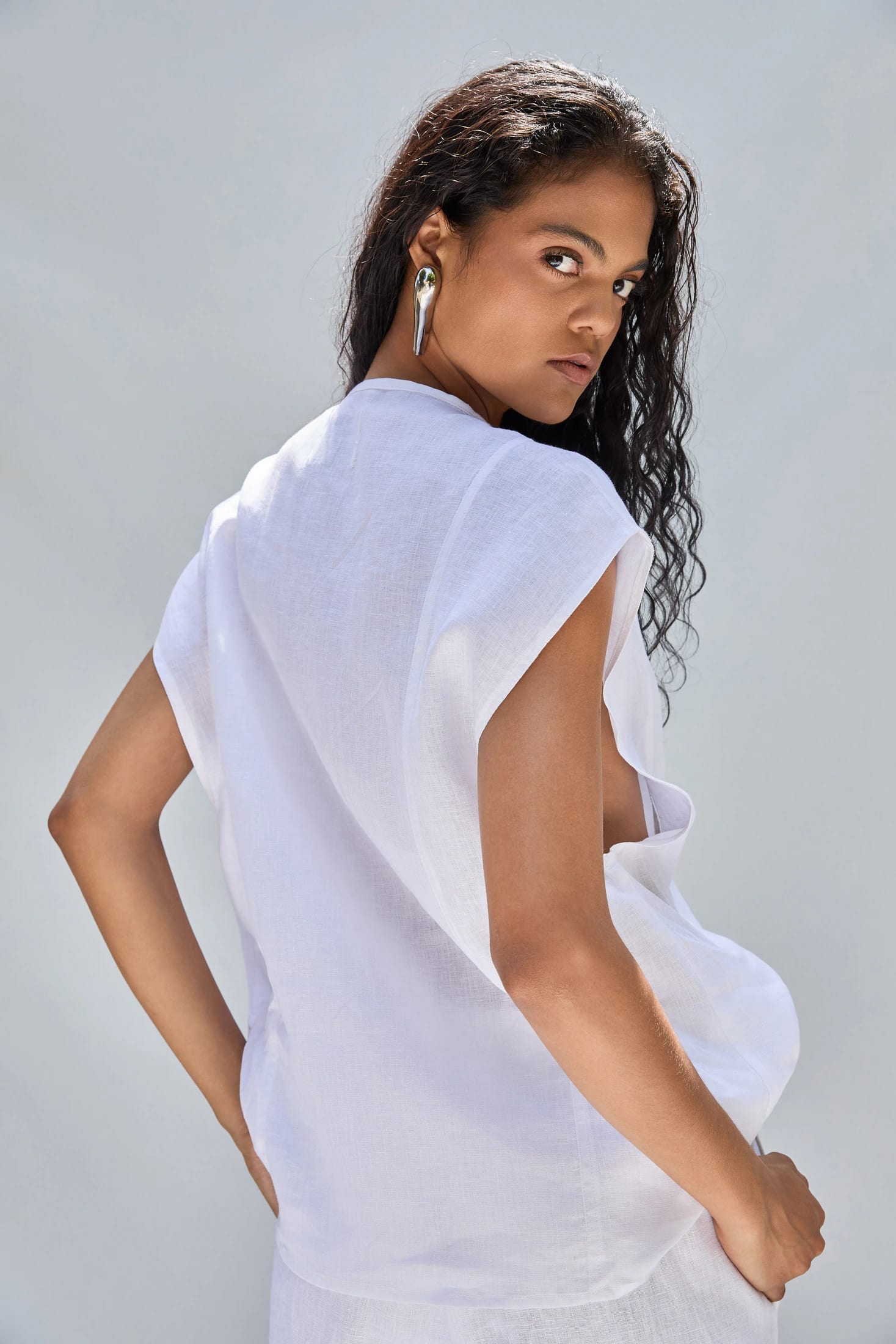 JOSE TOP WOMEN WHITE - imagen 2