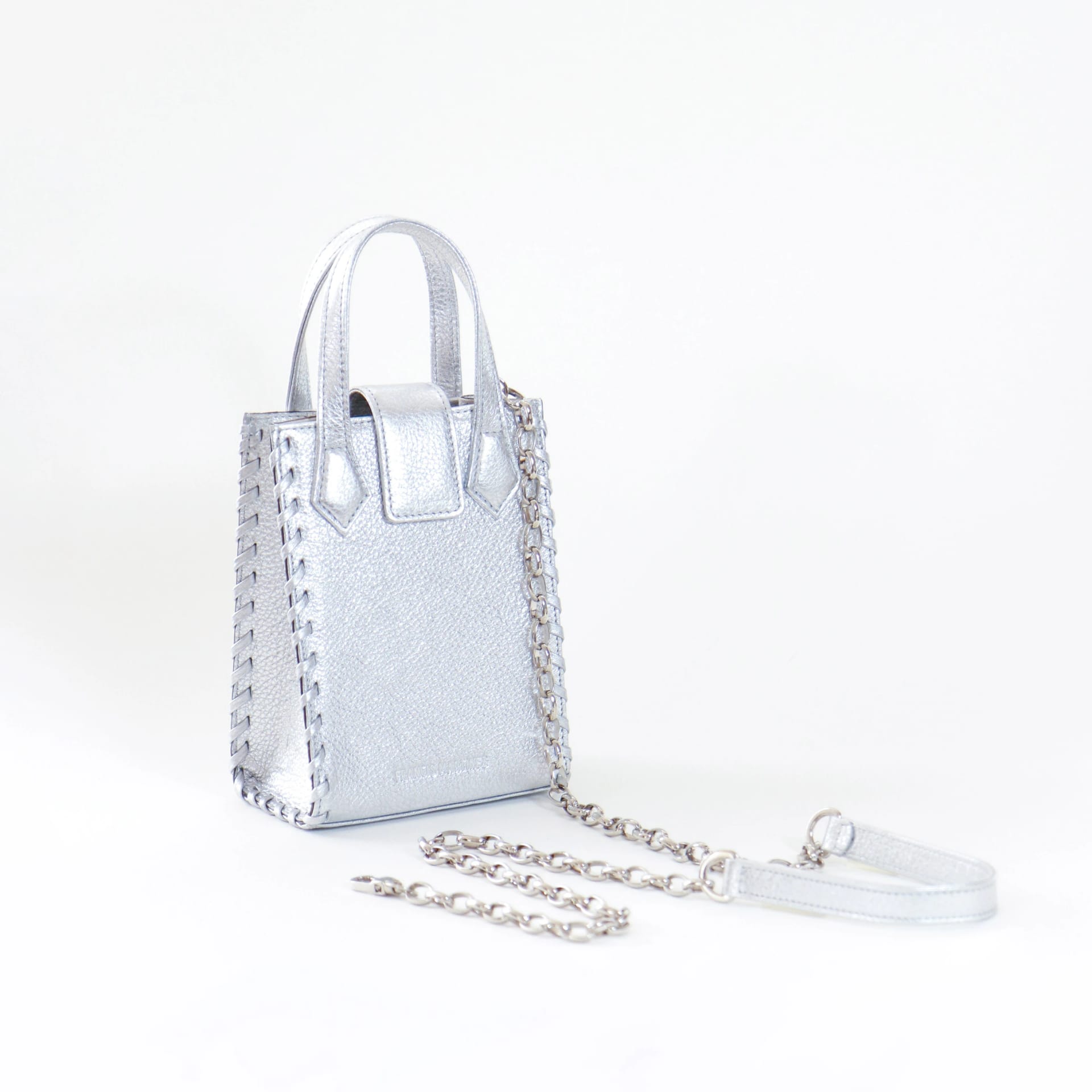 Bolso Mini Tote - Helado de Vainilla - imagen 2