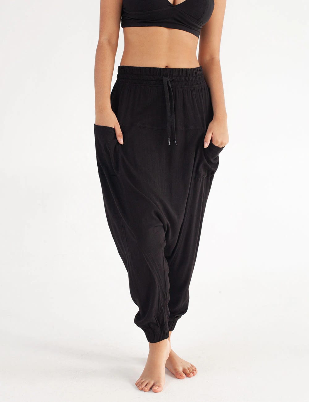 Pantalón Aladino negro mujer - imagen 9