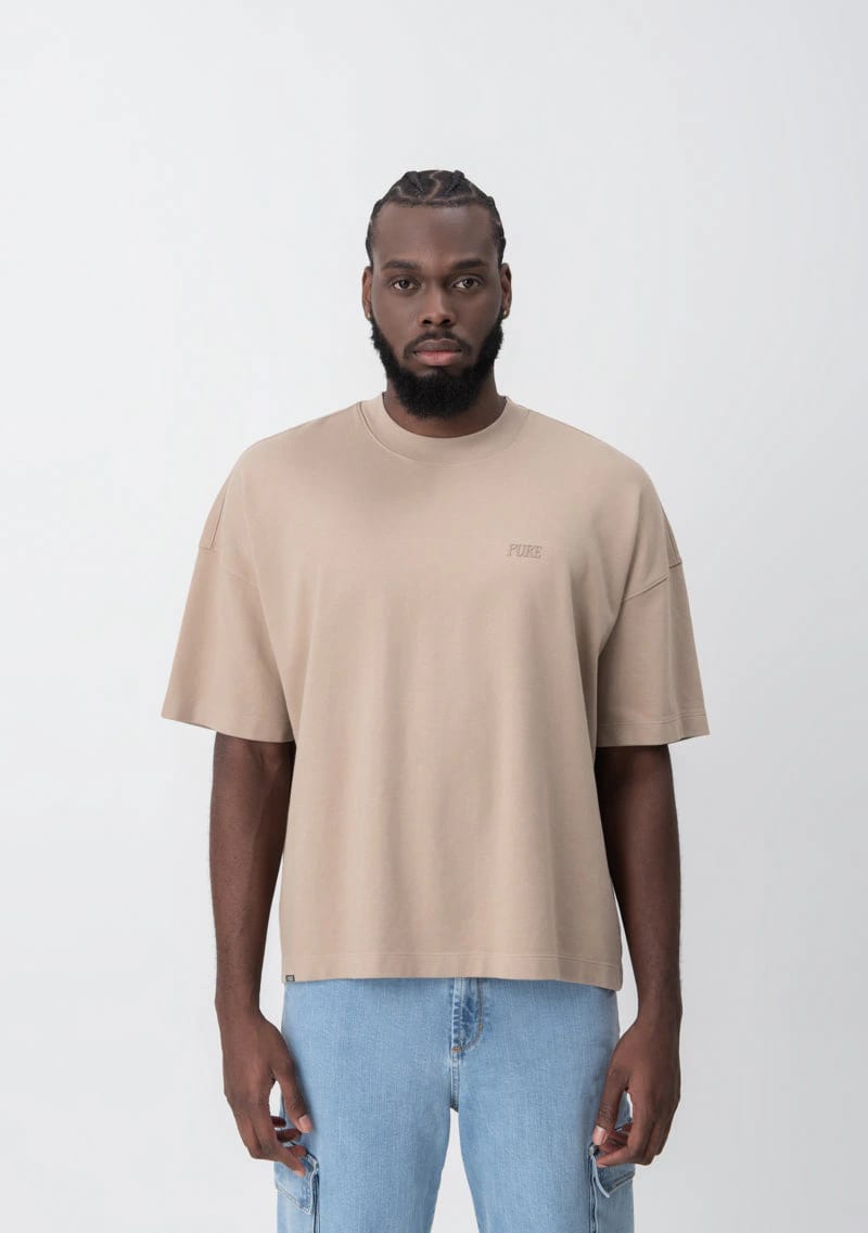 Fundamentals brown box fit t-shirt - imagen 2