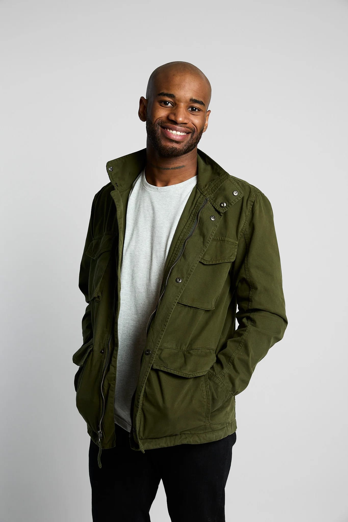 Chaqueta Cargo Verde Militar - imagen 9