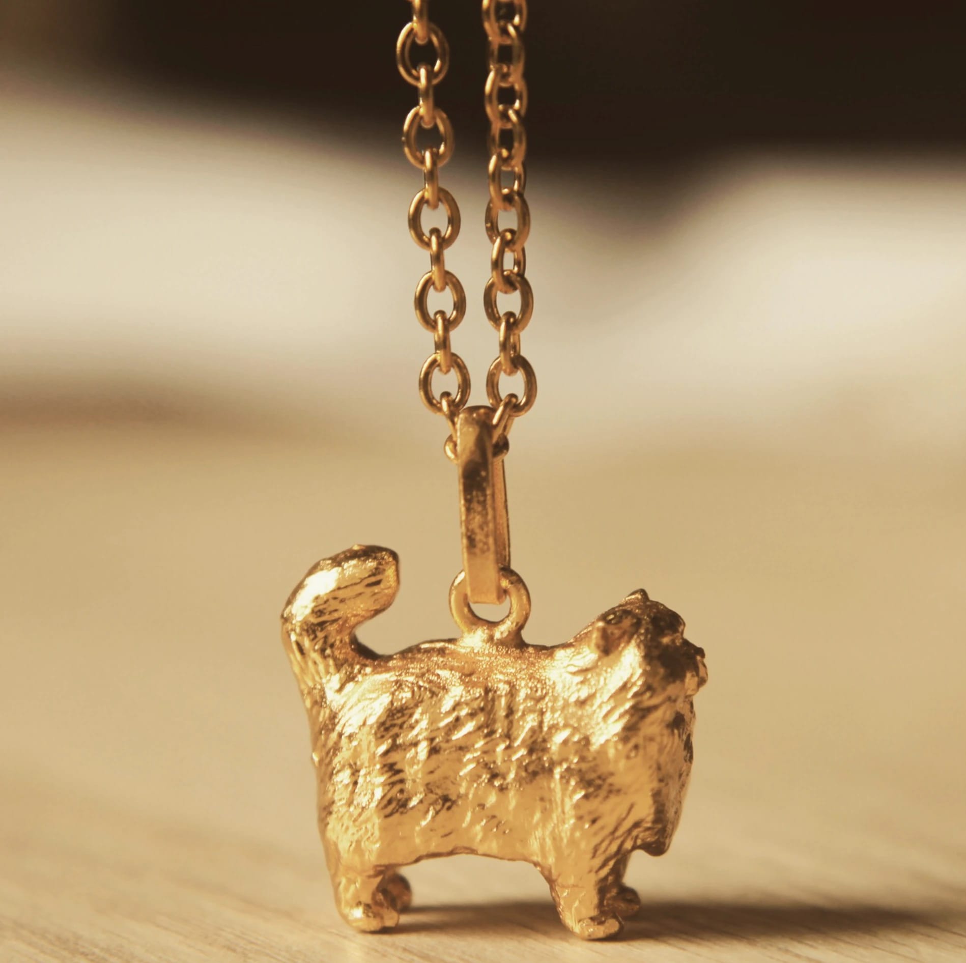 Cadena de gato peludo cuerpo completo - imagen 2