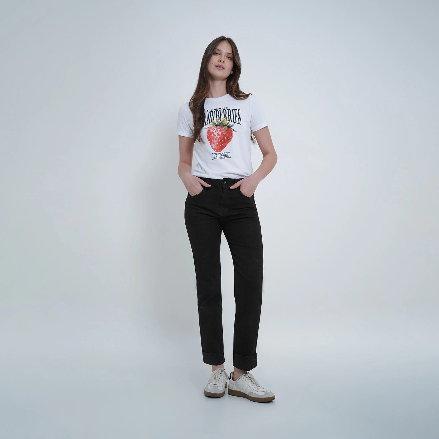 Jean Tiro Medio Bota Skinny - imagen 9