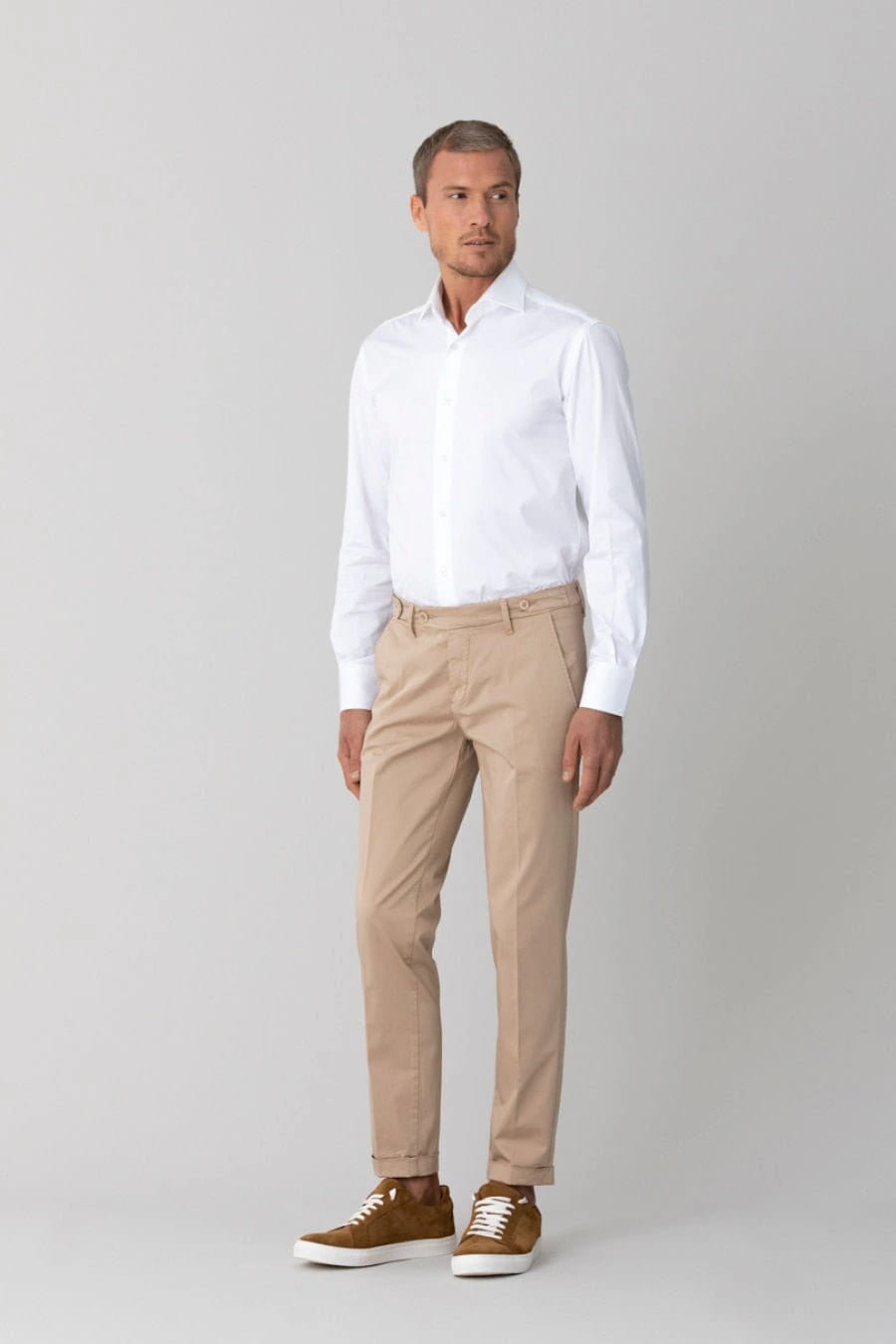 Men's cotton pants beige mauro - imagen 6