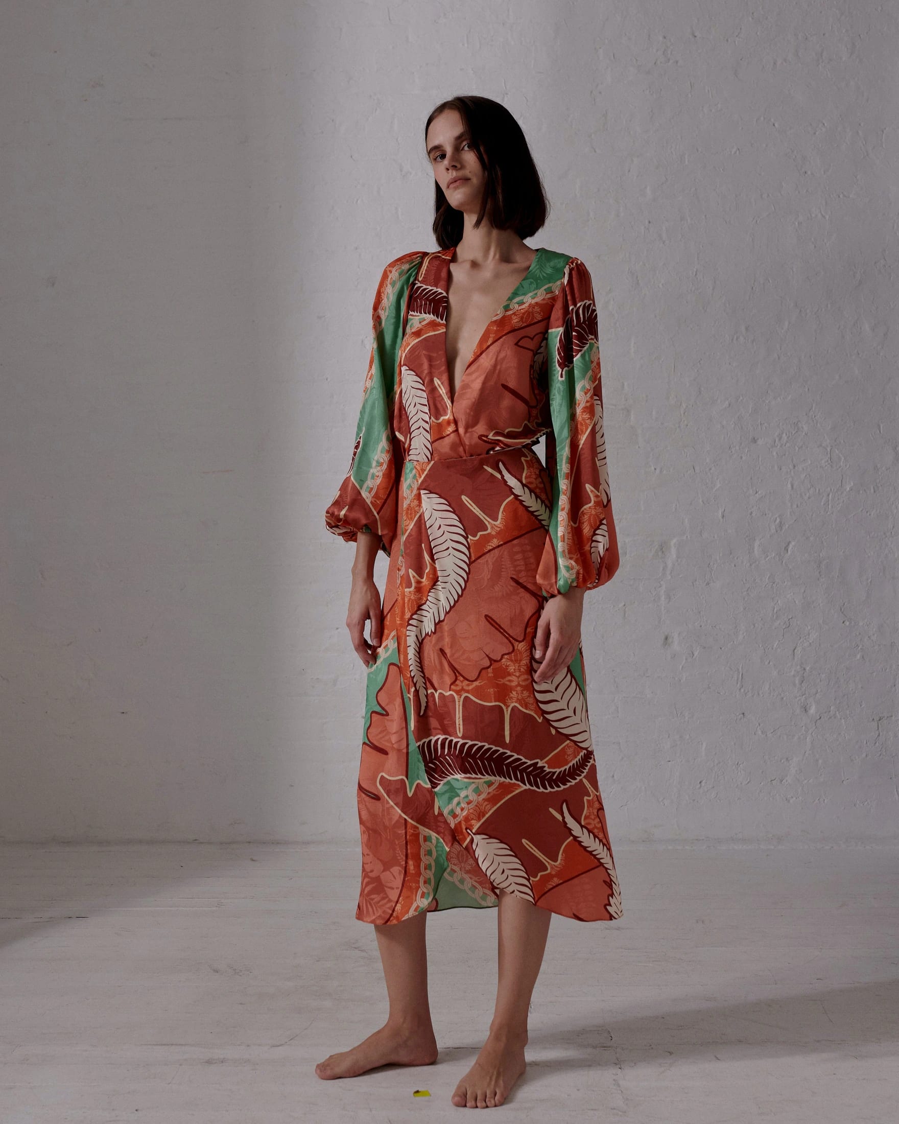 Sambale Jacquard Bodysuit / Coral - imagen 2