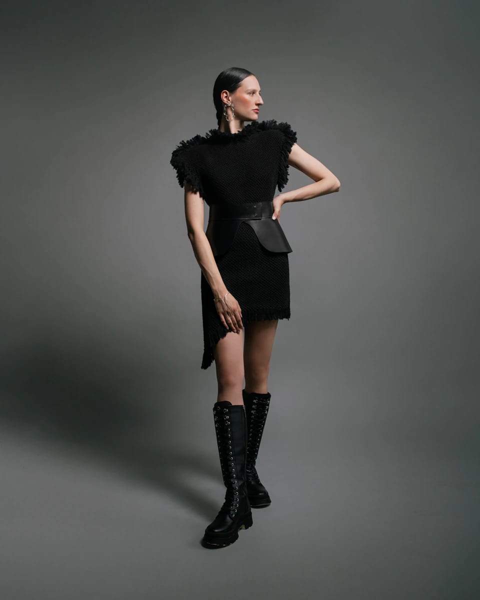 MOUNTAIN WINGS LEATHER BELT - imagen 2