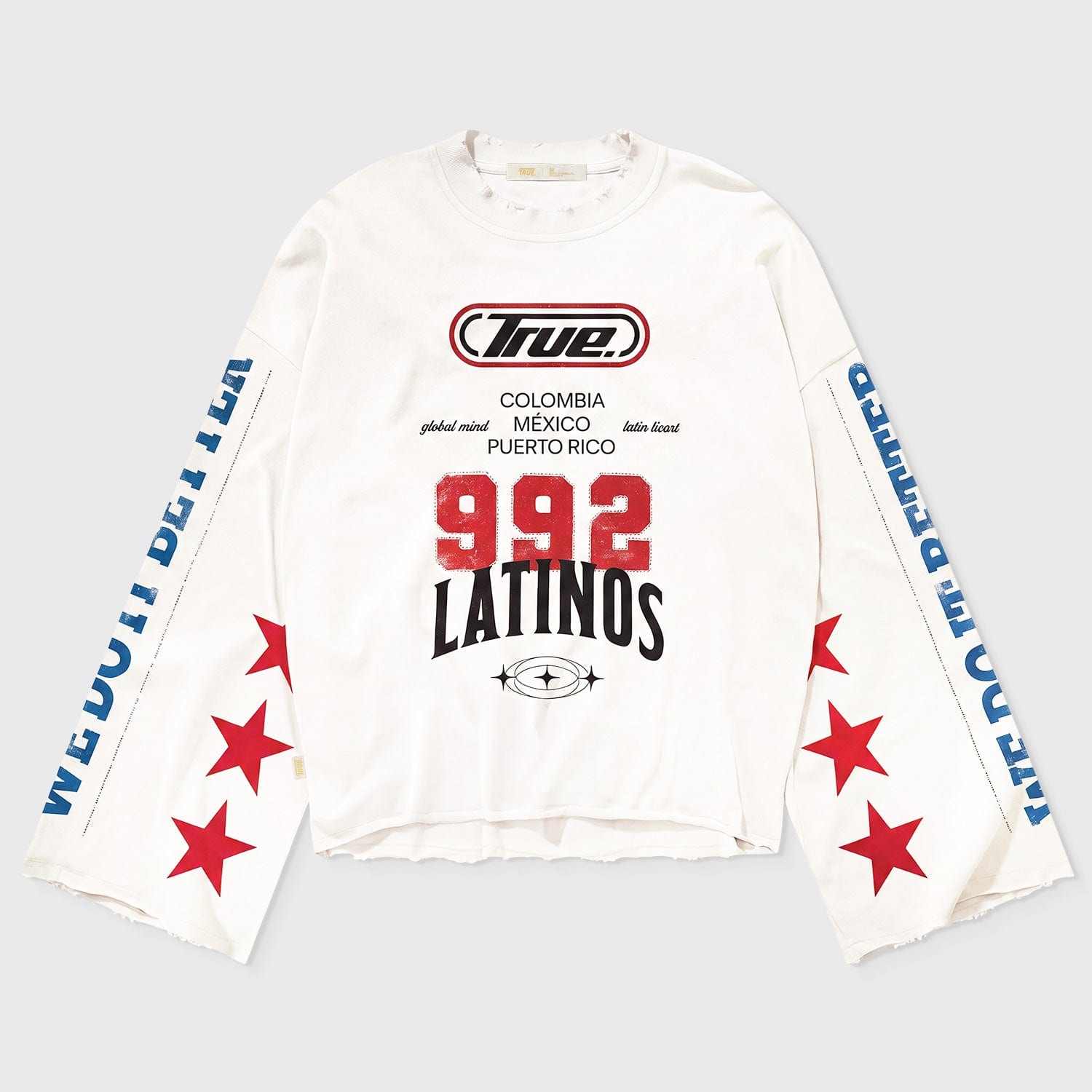 Latinos Wide Sleeve LS - Cream - imagen 1