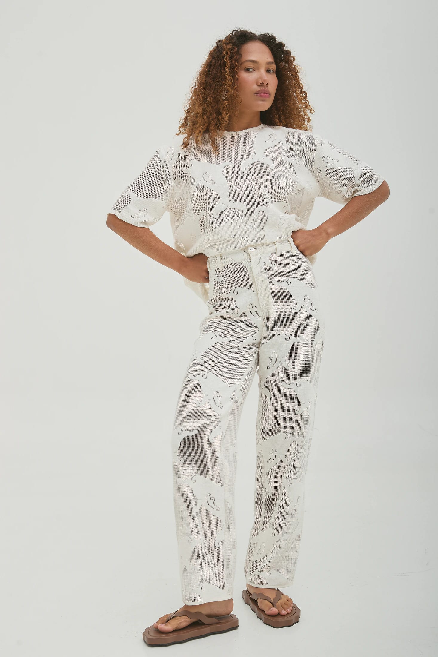 Pant Dolphins Crudo - imagen 1