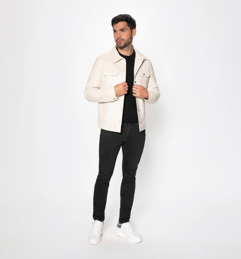 Sobrecamisa en pu - imagen 5