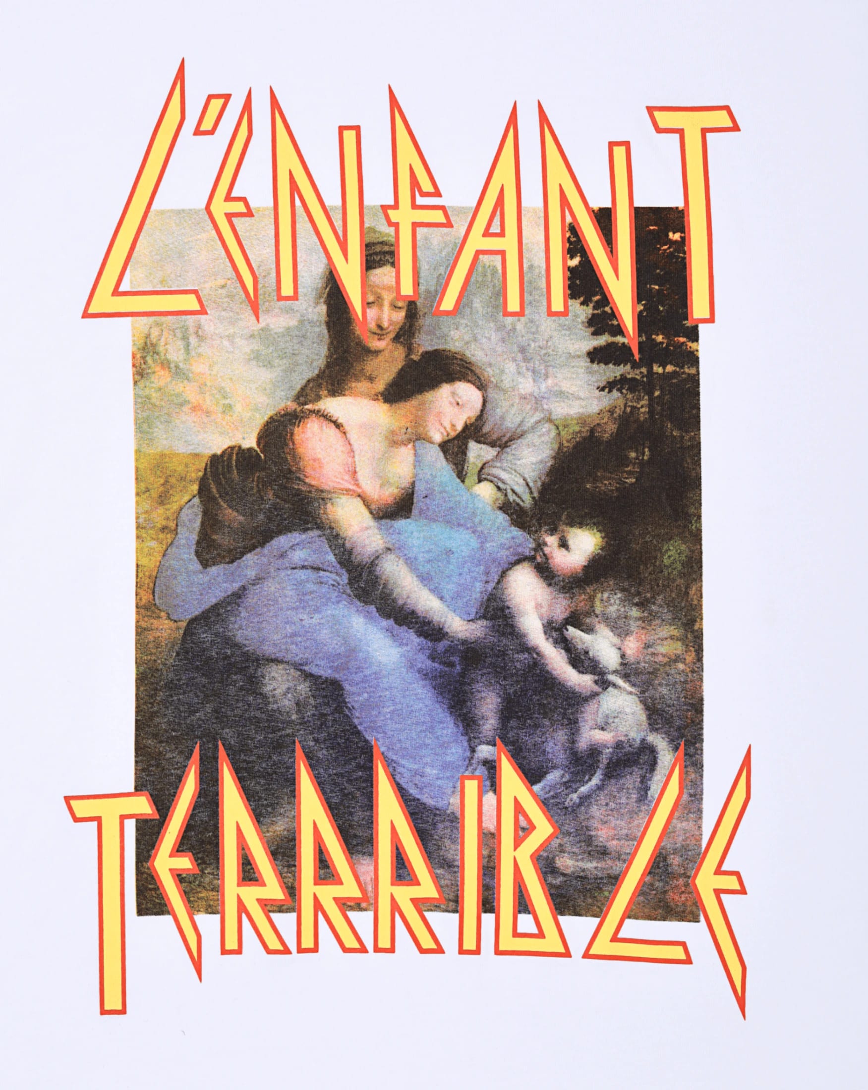 L'ENFANT TERRIBLE WHITE T-SHIRT - imagen 3
