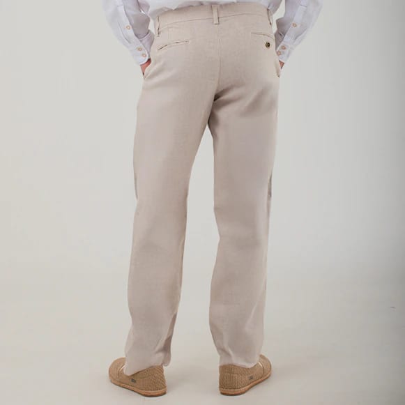 PANTALON 100% LINO HOMBRE - imagen 3