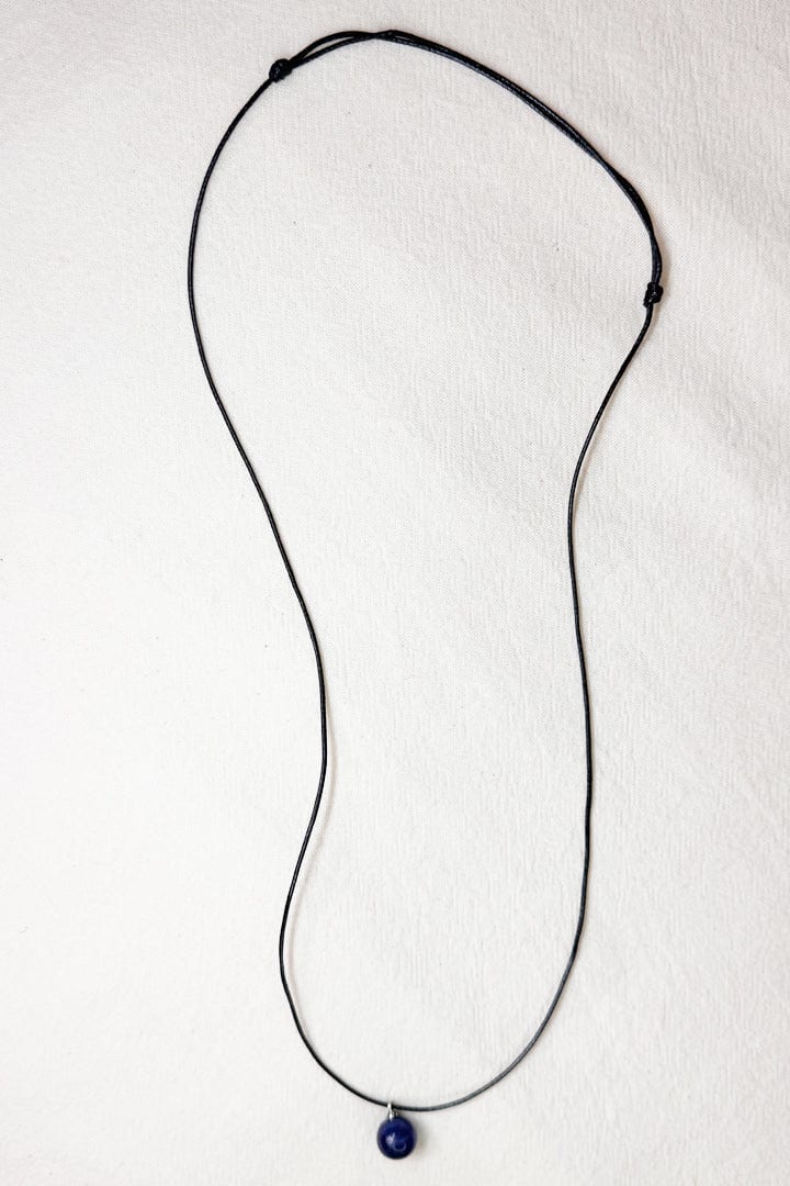 Collar cuerda lapislázuli - imagen 4