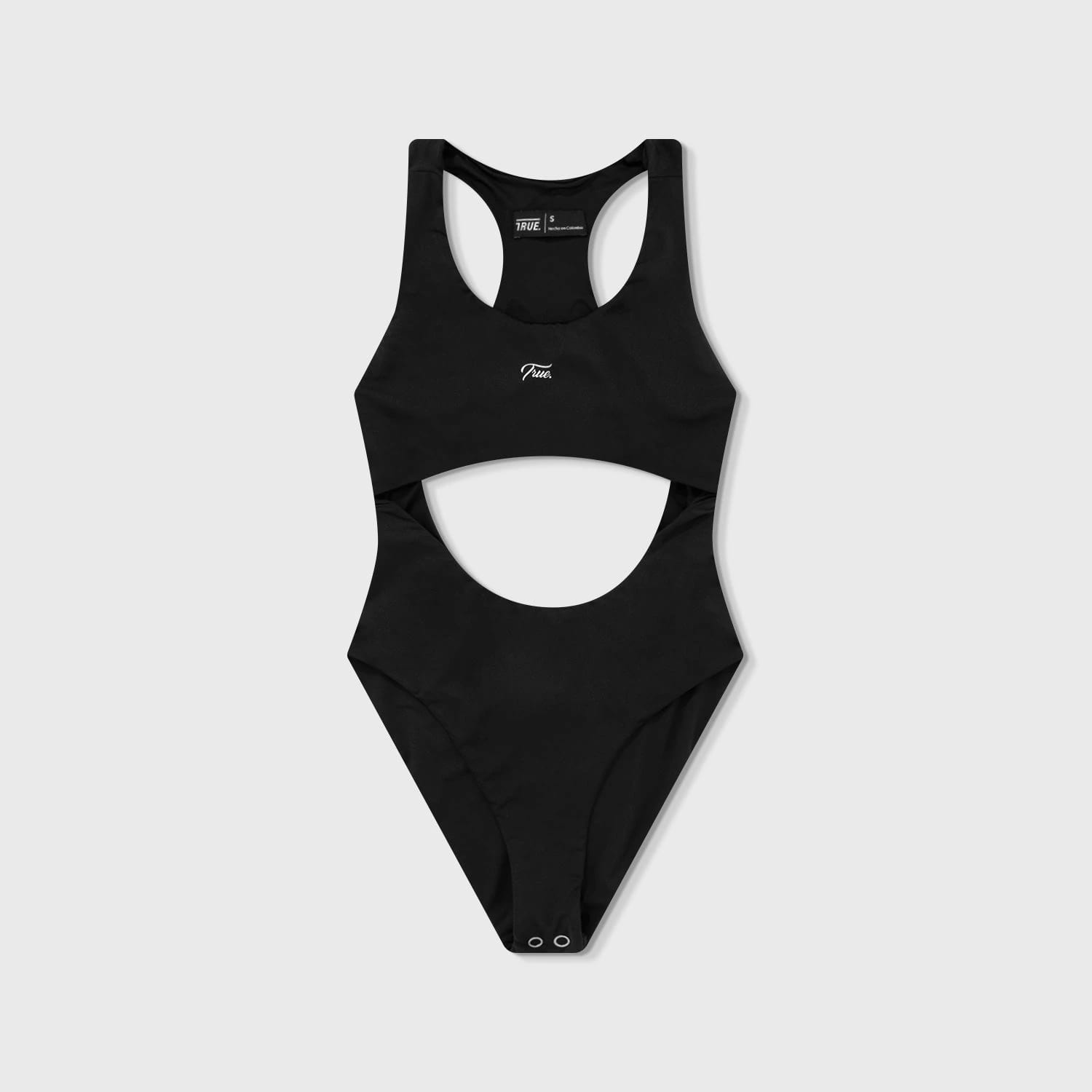 Body Cut-Out Pierna Alta - Negro - imagen 1